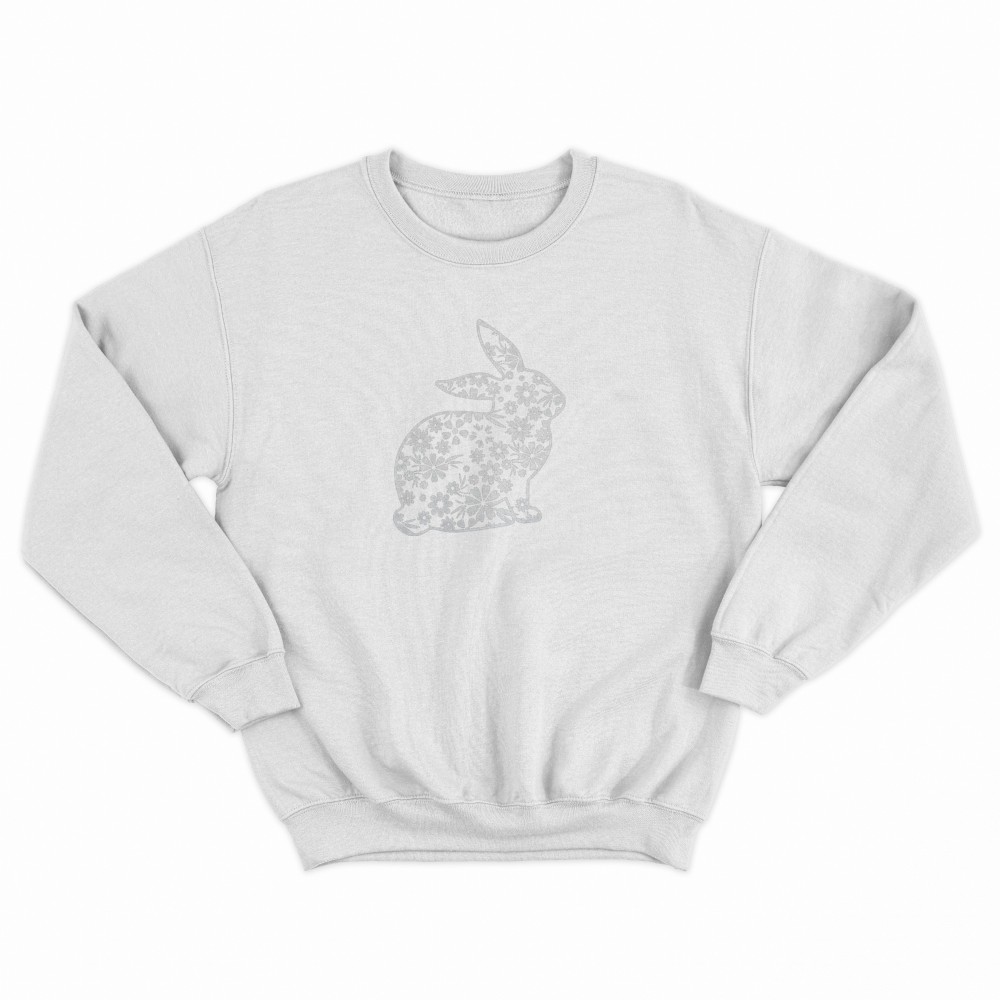 SHEIN Sweater Hoodie Rabbit Print | Free Size