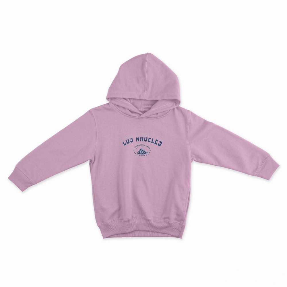 SHEIN Sweater Hoodie LOSANGELES Print | Free Size