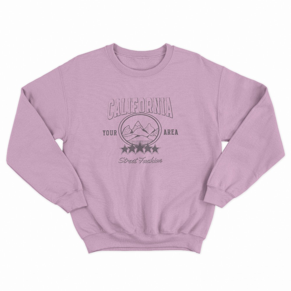 SHEIN Sweater Hoodie California Print | Free Size