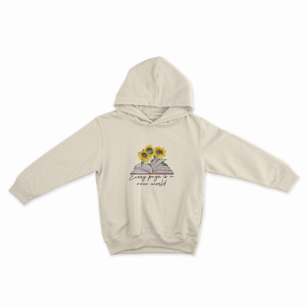 SHEIN Sweater Hoodie Sun Flower Print | Free Size