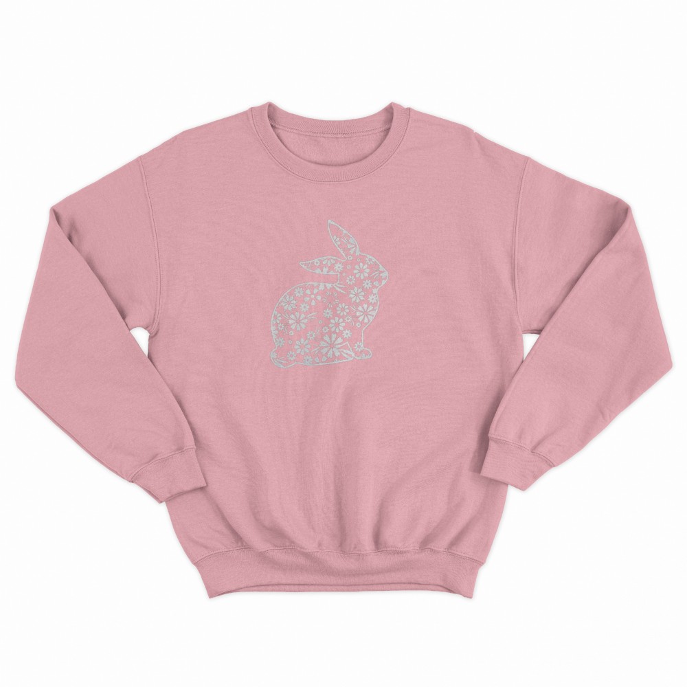 SHEIN Sweater Hoodie Rabbit Print | Free Size