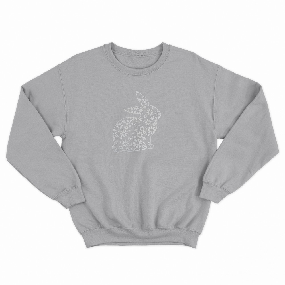 SHEIN Sweater Hoodie Rabbit Print | Free Size