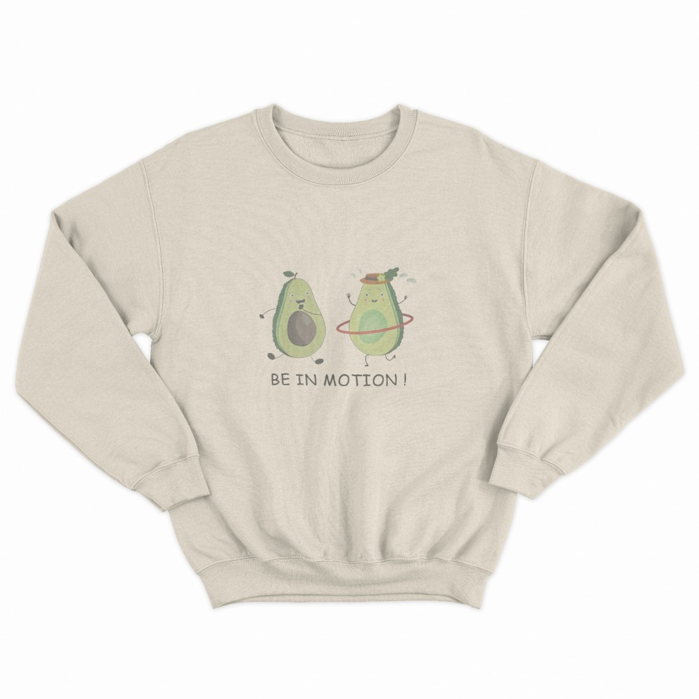SHEIN Sweater Hoodie Avocados Print | Free Size