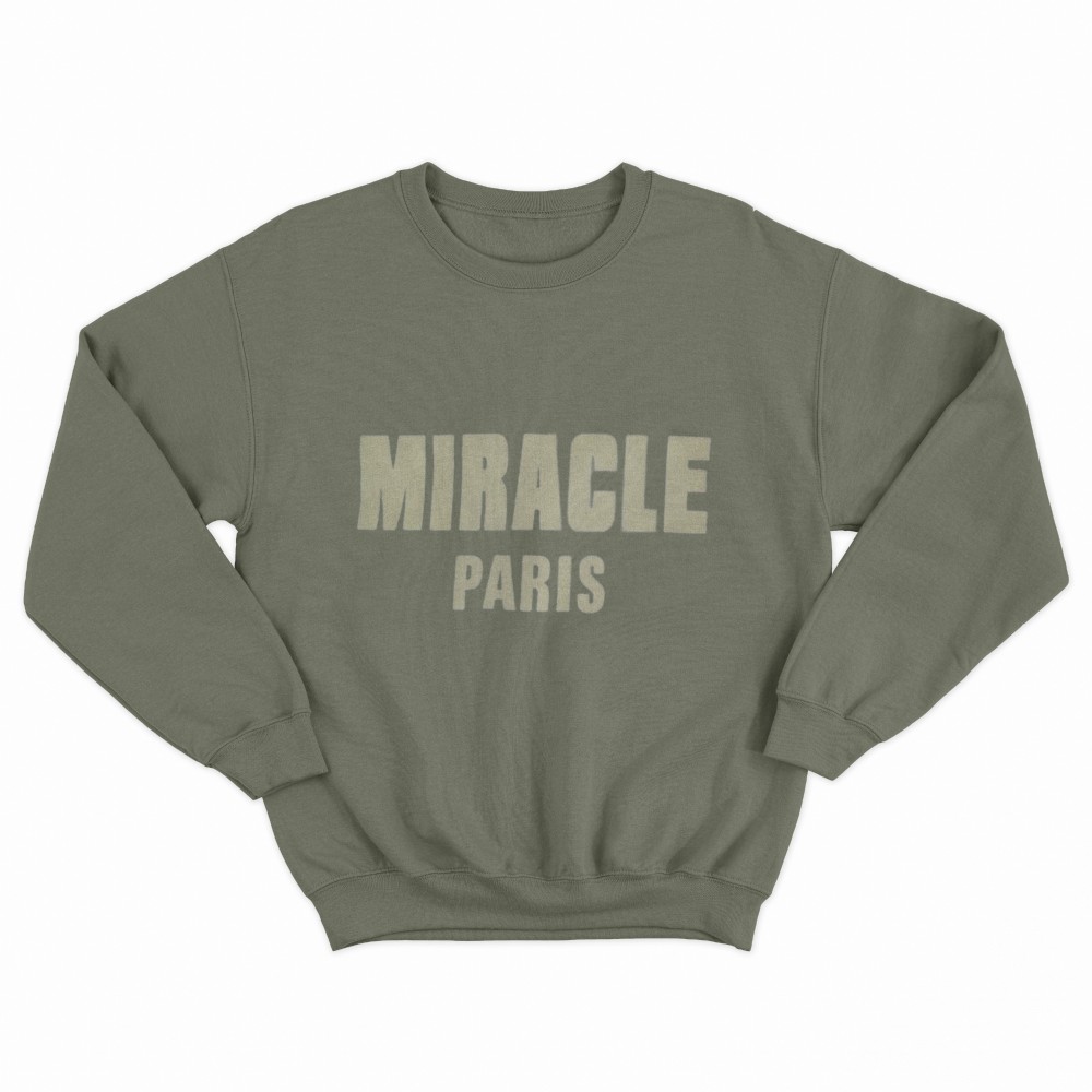 SHEIN Sweater Hoodie MORACLE PARIS Print | Free Size