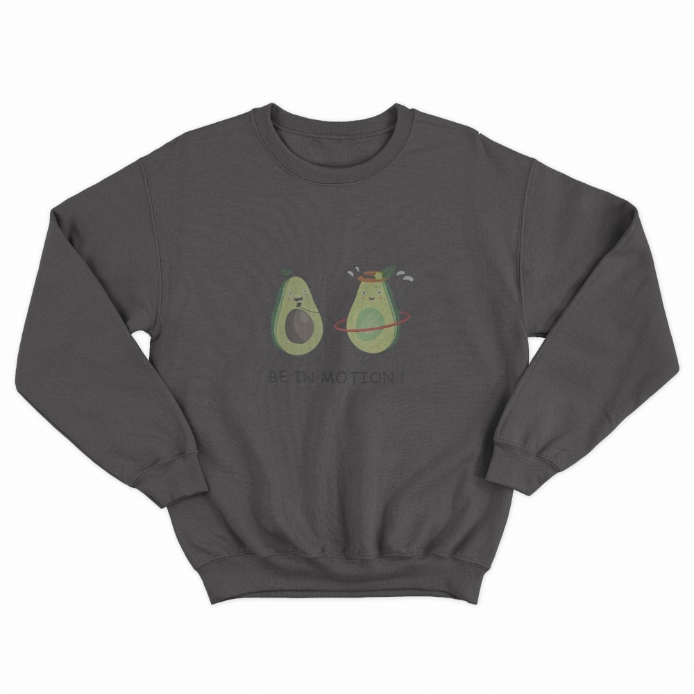 SHEIN Sweater Hoodie Avocados Print | Free Size