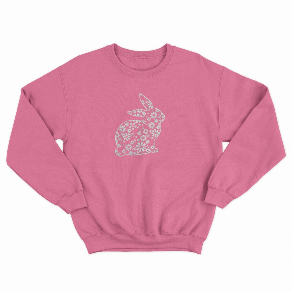 SHEIN Sweater Hoodie Rabbit Print | Free Size
