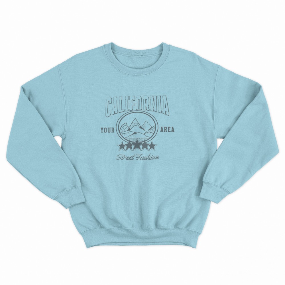 SHEIN Sweater Hoodie California Print | Free Size
