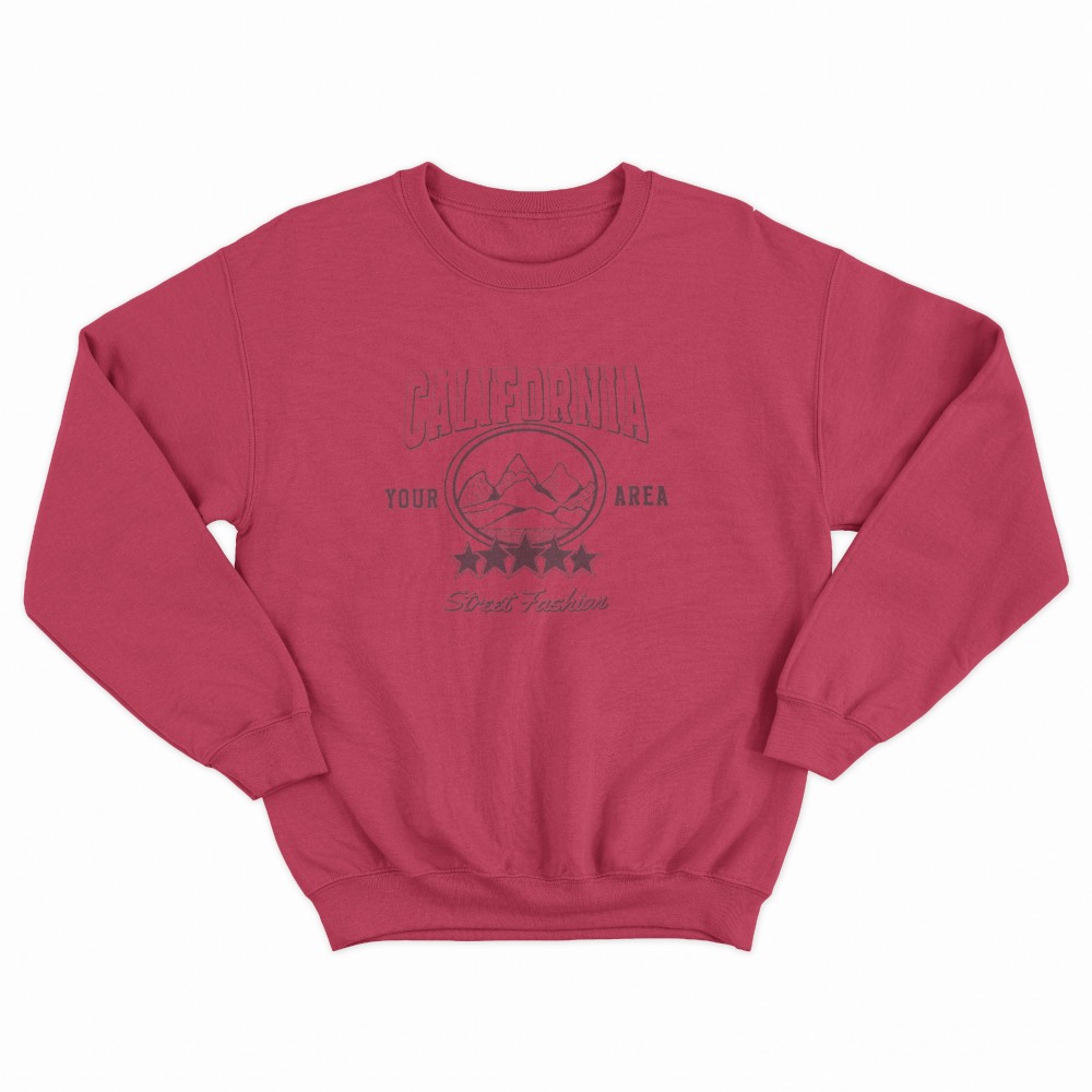 SHEIN Sweater Hoodie California Print | Free Size