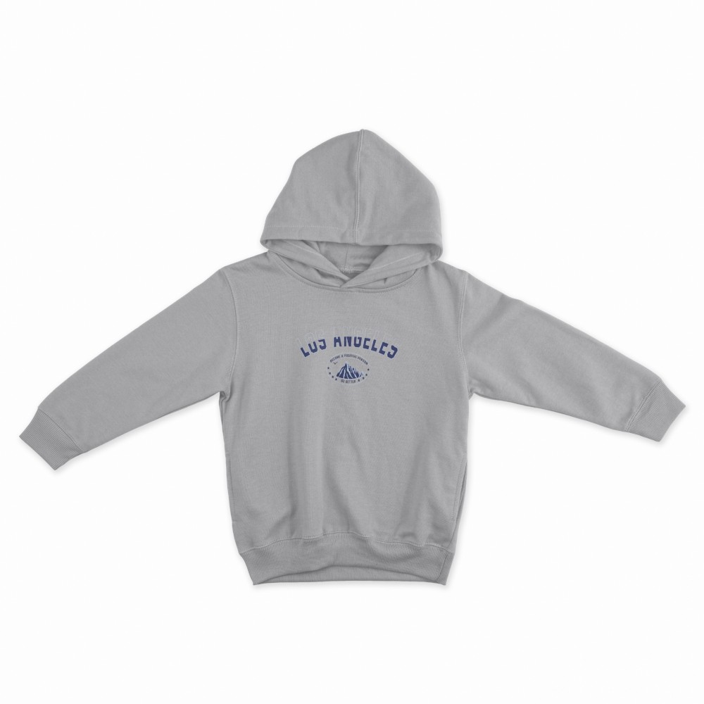 SHEIN Sweater Hoodie LOSANGELES Print | Free Size