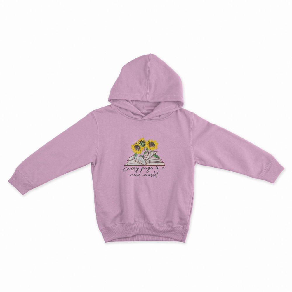 SHEIN Sweater Hoodie Sun Flower Print | Free Size