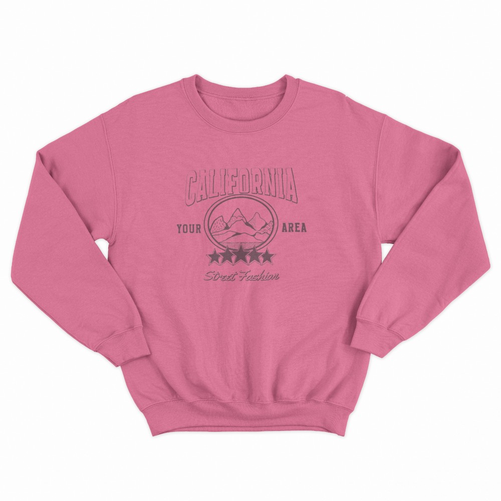 SHEIN Sweater Hoodie California Print | Free Size