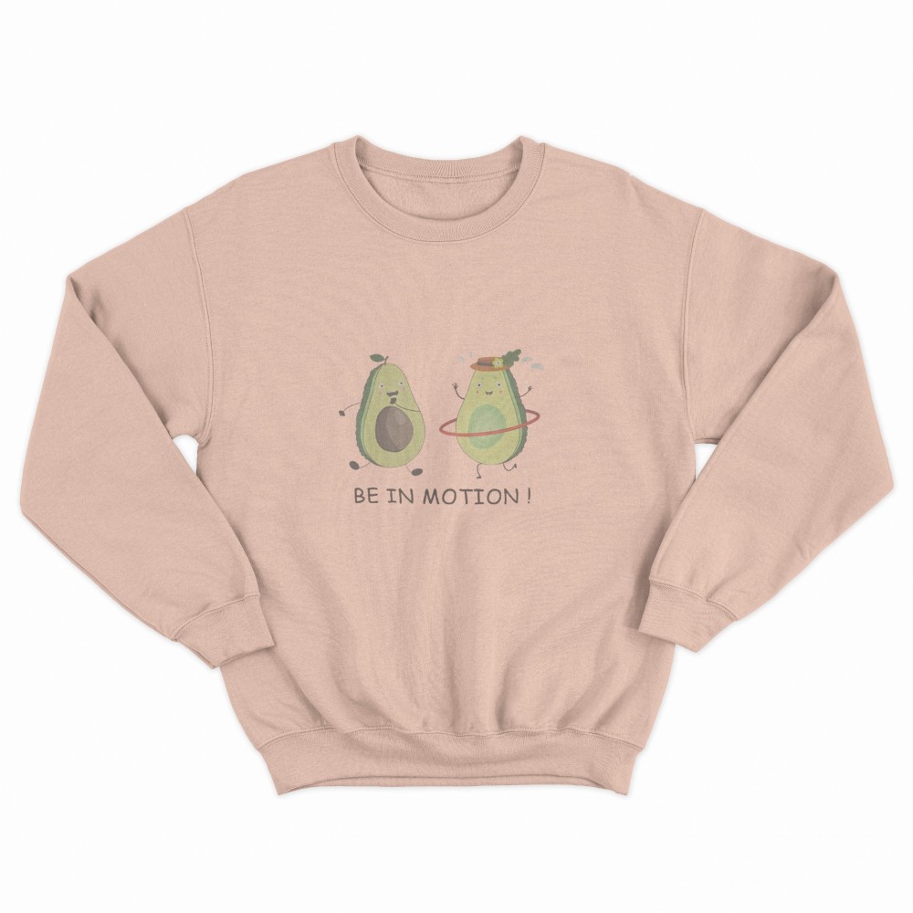 SHEIN Sweater Hoodie Avocados Print | Free Size