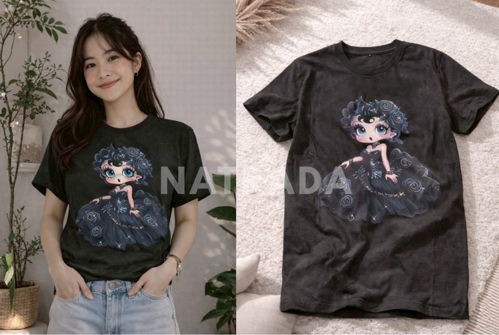 TS024 : เสื้อยืดลายกาตูน (พร้อมส่งภายใน 24 ชม.) Cartoon print T-shirts (shipped within 24 hours)