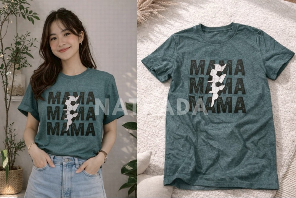 TS028 : เสื้อยืดลาย MAMA (พร้อมส่งภายใน 24 ชม.) MAMA themed T-shirt (ships within 24 hours)