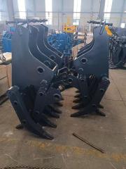Reliable Excavator-Mounted Timber Clamp