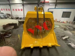 New 5-20 Ton Excavator Grid Mesh Sieve Filter Rotating Screening Bucket