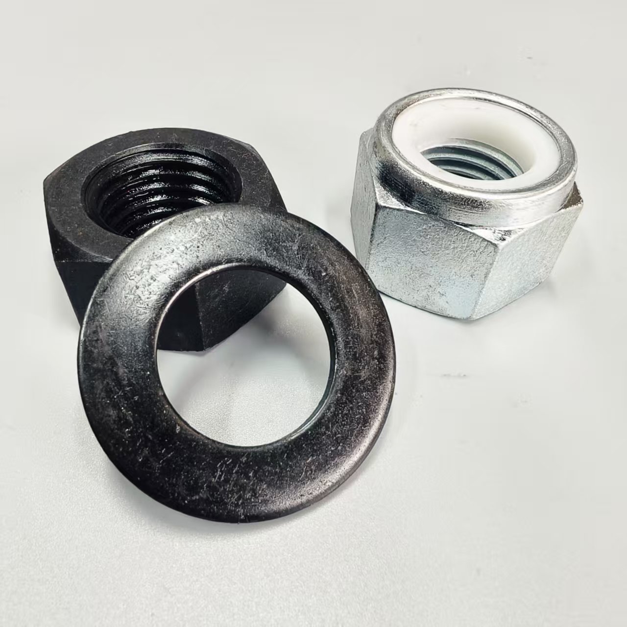 Thread Zinc Plated Steel Bolt Nut