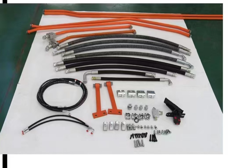 Excavator Pipe Kit Rubber Hydraulic Hose