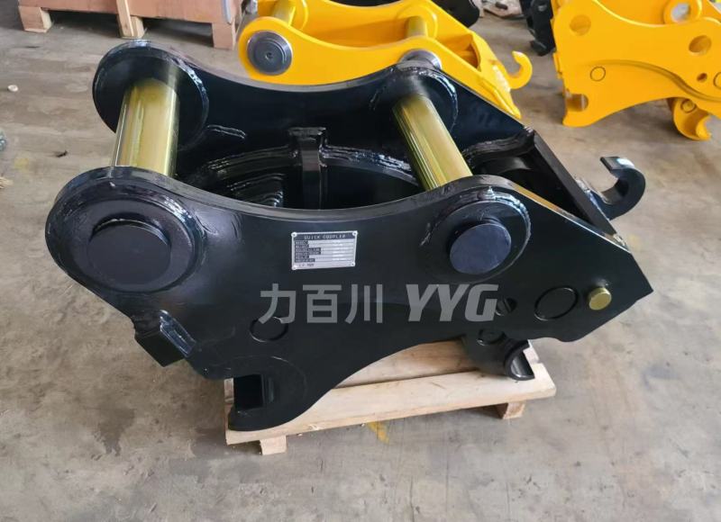 Rotating Quick Coupler Excavator Attachment 360 Degree Tilt Rotary Hitch