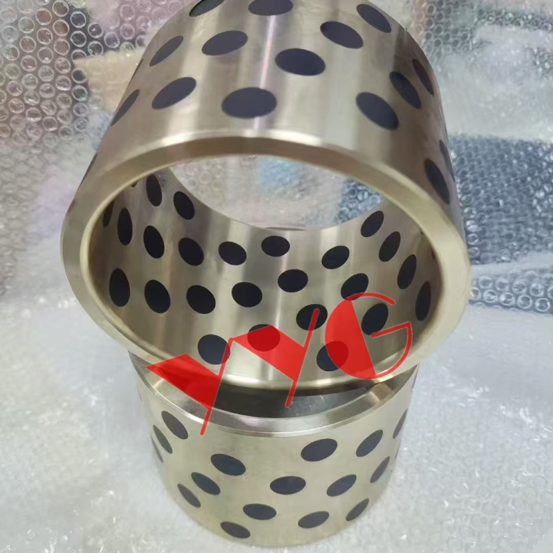 Self-Lubricating Linear Sleeve Sliding Bearing Oilite Graphite Brass Bronze Bushings