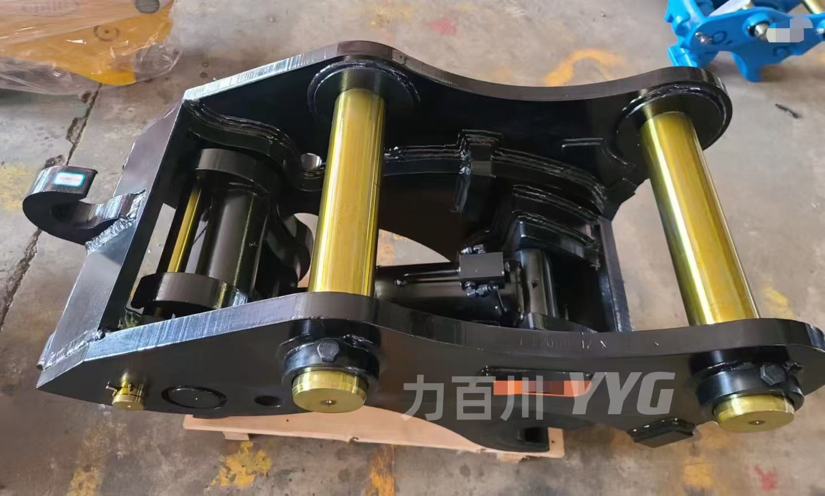 Rotating Quick Coupler Excavator Attachment 360 Degree Tilt Rotary Hitch