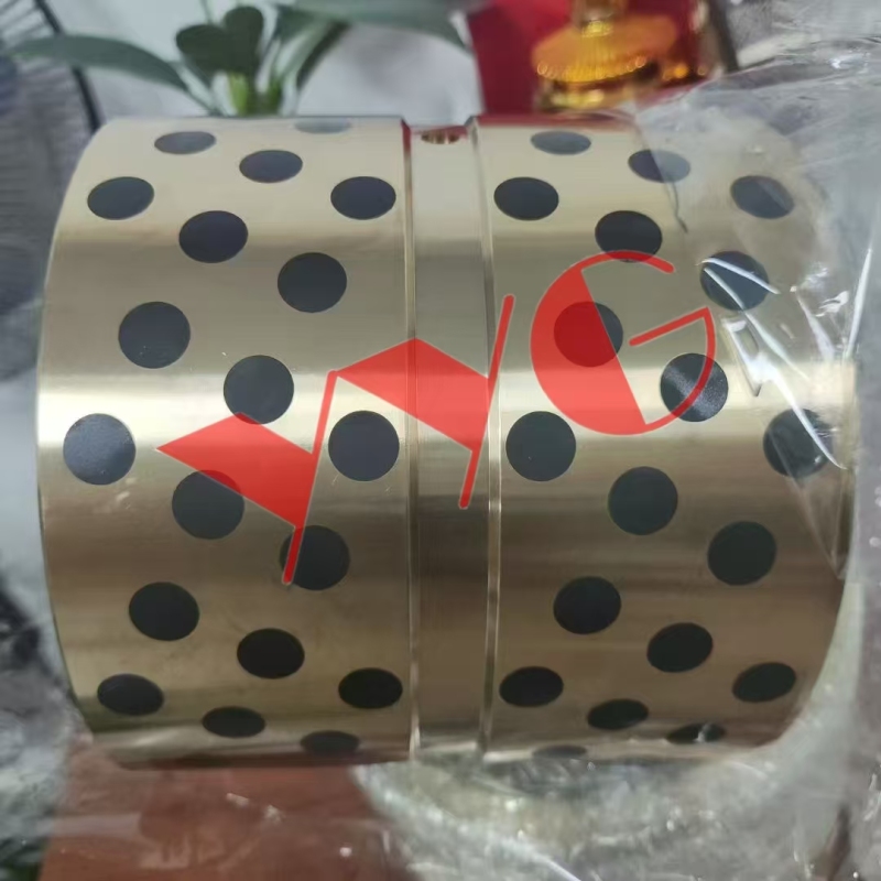 Self-Lubricating Linear Sleeve Sliding Bearing Oilite Graphite Brass Bronze Bushings