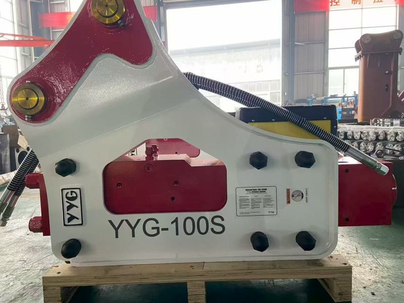 New 13 Ton Excavator Hydraulic Rock Breaker SB81 Model Rock Hammers for Construction Mining Chisel Pump Gearbox Bearing Core