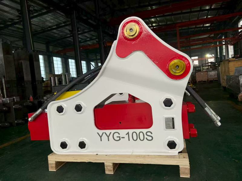 New 13 Ton Excavator Hydraulic Rock Breaker SB81 Model Rock Hammers for Construction Mining Chisel Pump Gearbox Bearing Core