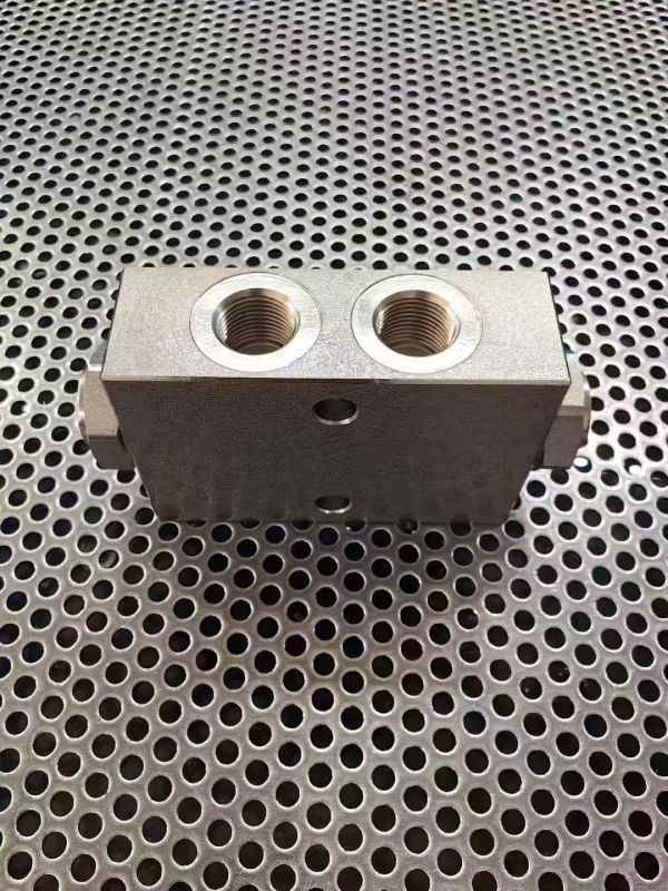 Max Pressure 350bra Max Flow 30~55 Double pilot operated check valve flangeable