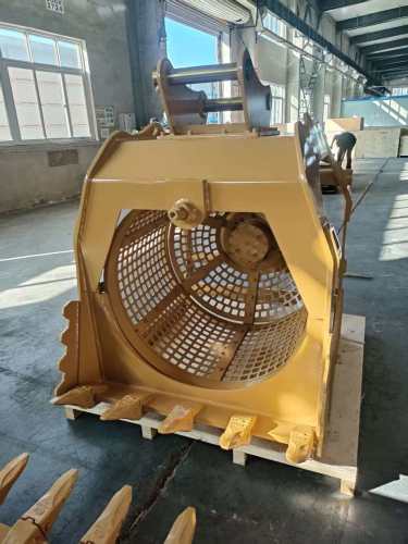 Excavator Accessories Screening Buckets for Excavator Rotary Screen Bucket 360 Degree Excavator Bucket