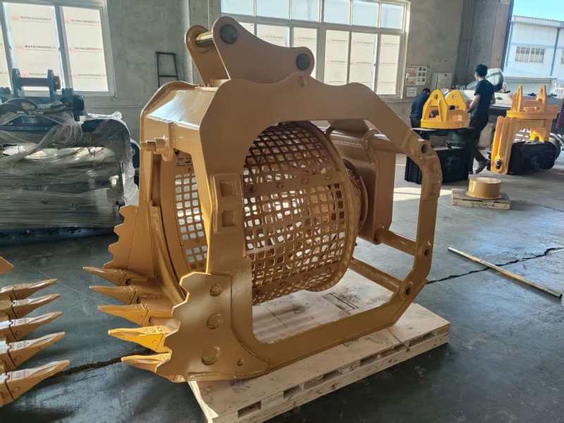 Excavator Accessories Screening Buckets for Excavator Rotary Screen Bucket 360 Degree Excavator Bucket