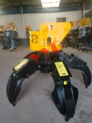 Hydraulic Scrap Steel Grab Bucket Orange Peel Grapple