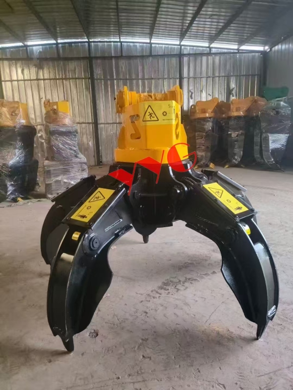 Hydraulic Scrap Steel Grab Bucket Orange Peel Grapple