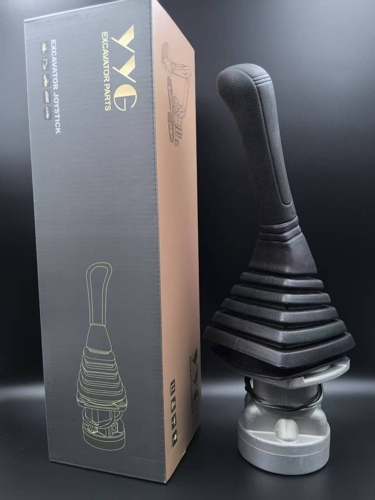 High Quality Excavator Parts Joystick Assembly R220LC-9S Operator Handle Control Lever for Hyundai Excavator R220-9 R225-9