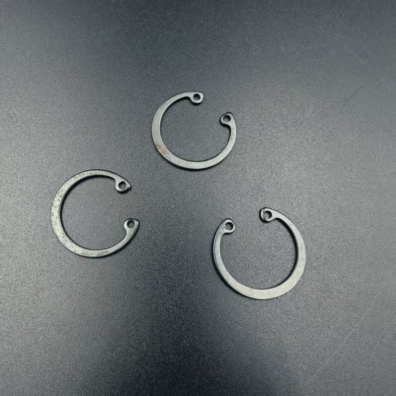 Black Oxide Coating Retaining Rings for Shafts DIN471 Din 471 65Mn Spring Carbon Steel Retaining External Circlips Rings