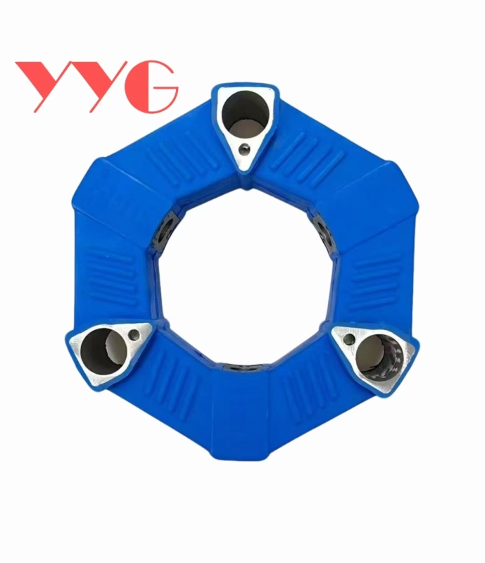 Hydraulic Pump Connection Glue Excavator Engine Coupling Durable Rubber Construction Machinery Parts