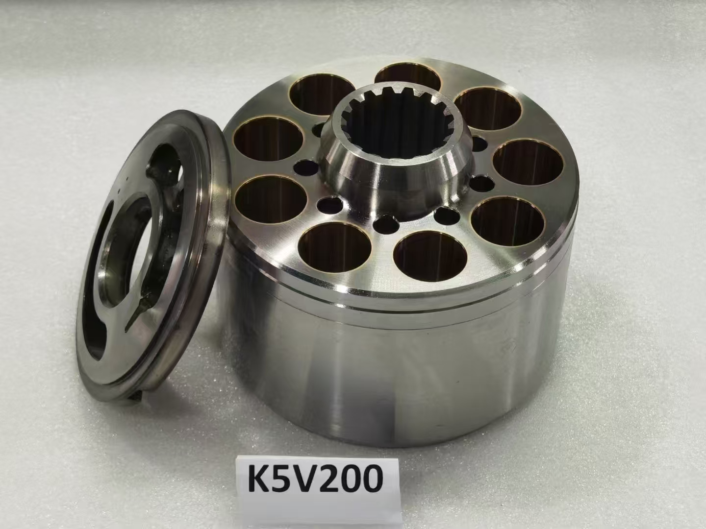 K5V200DPH Hydraulic Main Piston Pump Parts Bearing Shaft Oil Pump Valves for Excavator Digger Construction Machinery Model PC200