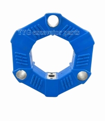 Hydraulic Pump Connection Glue Excavator Engine Coupling Durable Rubber Construction Machinery Parts