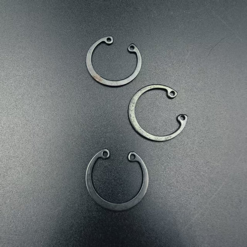 Black Oxide Coating Retaining Rings for Shafts DIN471 Din 471 65Mn Spring Carbon Steel Retaining External Circlips Rings
