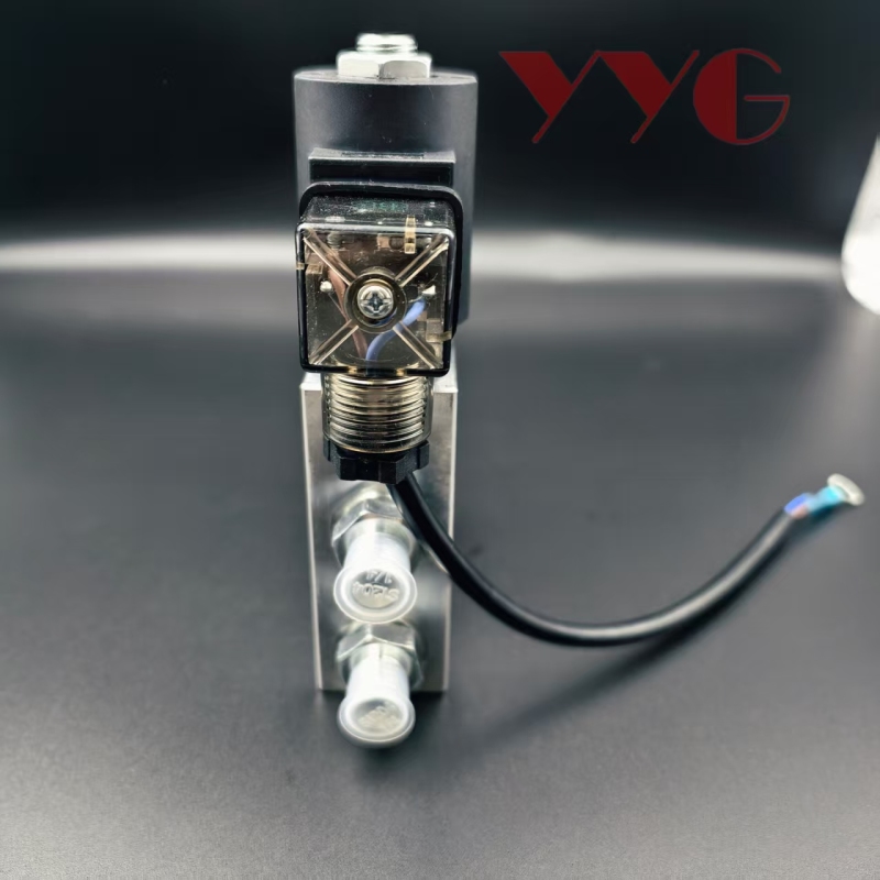 Quick Connector Solenoid Valve for Excavator Construction Machinery Parts Quick Change Solenoid Valve 12-24V