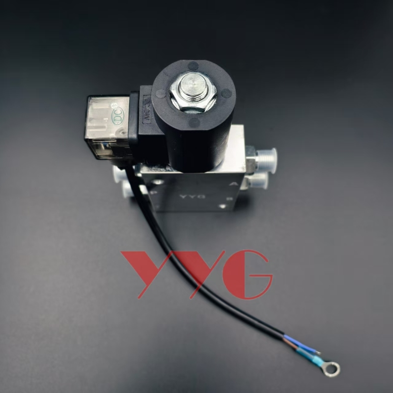 Quick Connector Solenoid Valve for Excavator Construction Machinery Parts Quick Change Solenoid Valve 12-24V