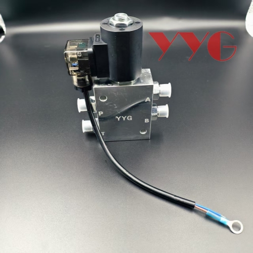 Quick Connector Solenoid Valve for Excavator Construction Machinery Parts Quick Change Solenoid Valve 12-24V