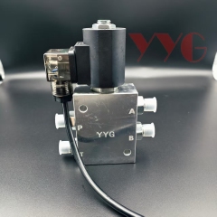 Quick Connector Solenoid Valve for Excavator Construction Machinery Parts Quick Change Solenoid Valve 12-24V