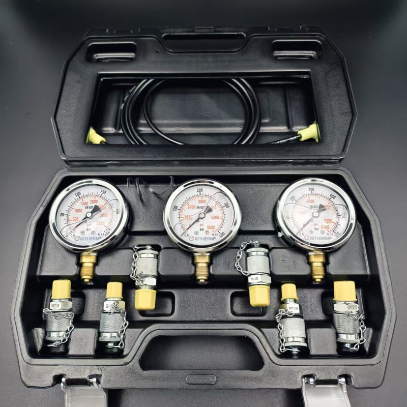 YYG Excavator High Precision Hydraulic Oil Pressure Gauge