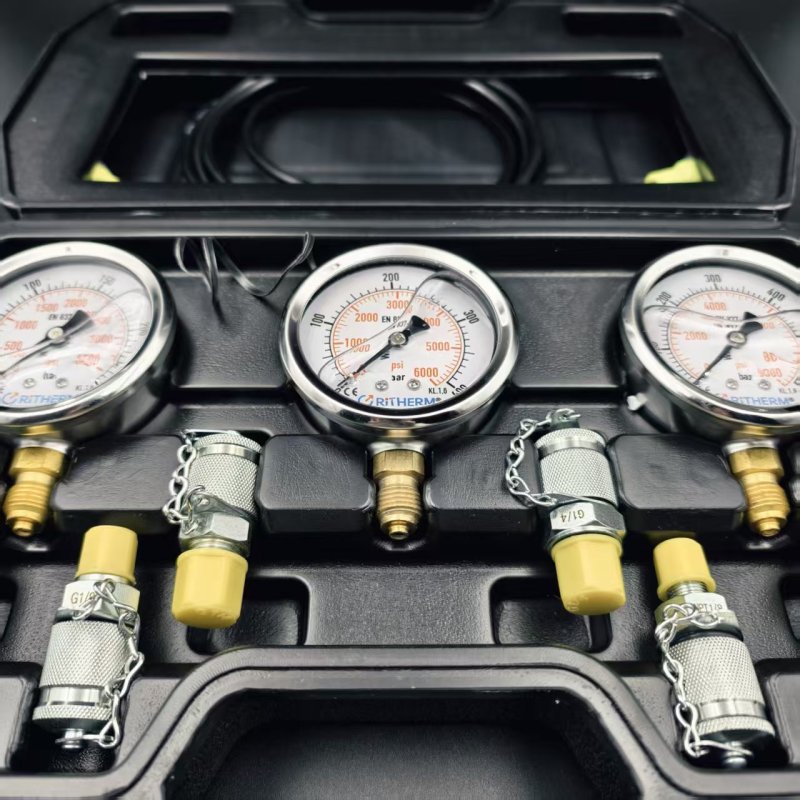 YYG Excavator High Precision Hydraulic Oil Pressure Gauge