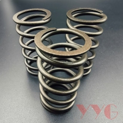 Custom Heavy Duty Compression Coil Spring Differently Designed Alloy Materials