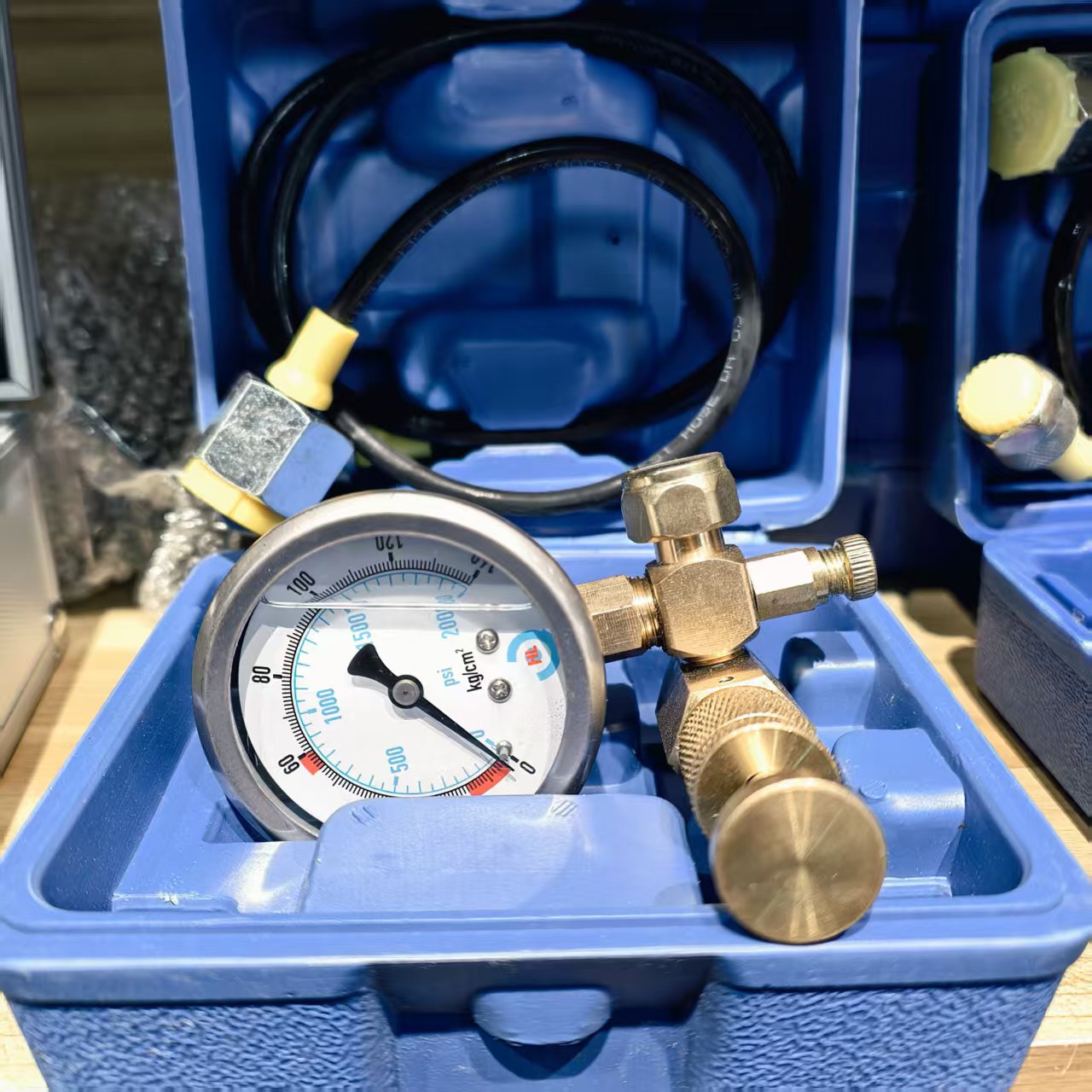 Hydraulic Breaker Charging Kit for Everdigm EHB Daemo DMB Alicon Hanwoo Hammer Pressure Test Charger Meter