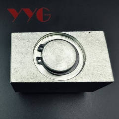 Excavator Construction Machinery Hydraulic Pipe Line Kits Steel Stop Valve Spare Parts