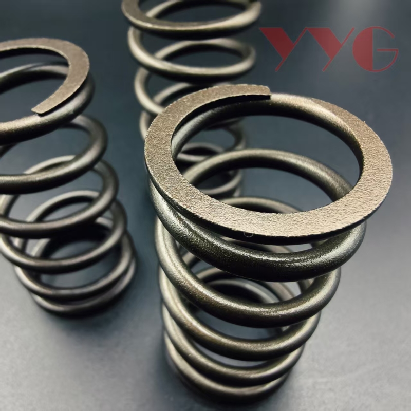 Custom Heavy Duty Compression Coil Spring Differently Designed Alloy Materials
