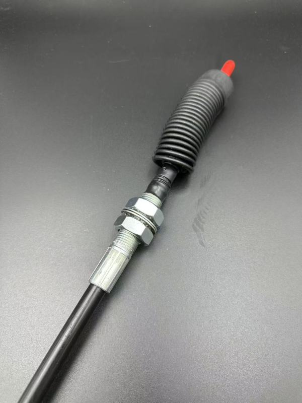 Komatsu Black 390-0258 Steering Transmission Control Cable Construction Machinery Part